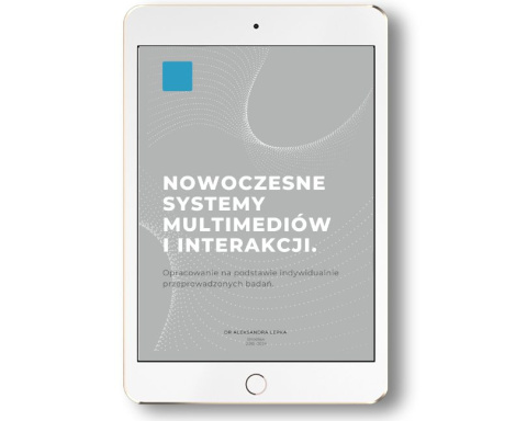 e-book NOWOCZESNE SYSTEMY MULTIMEDIÓW I INTERAKCJI